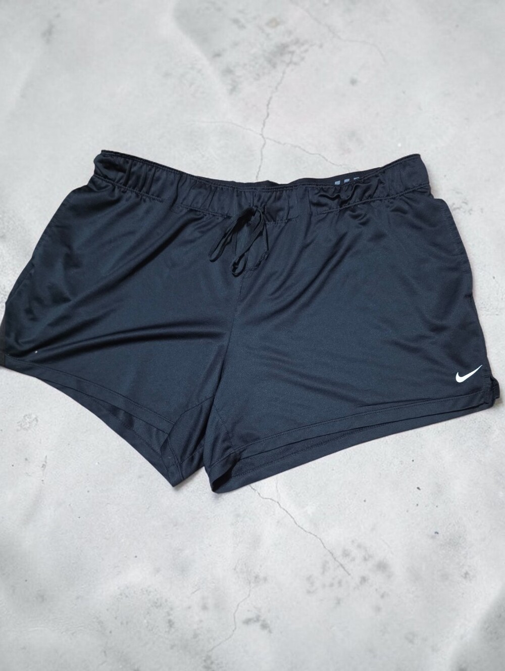 NIKE  NAVY BLUE Athletic Drawstring Shorts